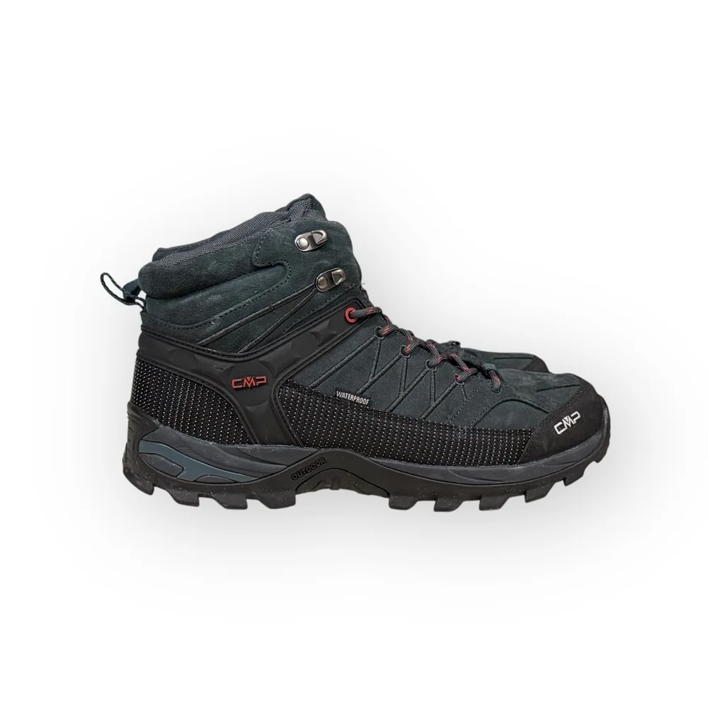 CMP Men’s RIGEL MID WATERPROOF TREKKING BOOT 3Q12947-11FP EUC Sz 11.5 Gray​ - Picture 5 of 8